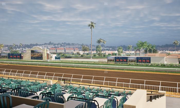 Del Mar Thoroughbred Club - Section Clubhouse Terrace Lvl 2 Tbl 720 Seat View