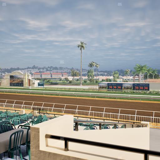 Del Mar Thoroughbred Club - Section Clubhouse Terrace Lvl 2 Tbl 721 Seat View