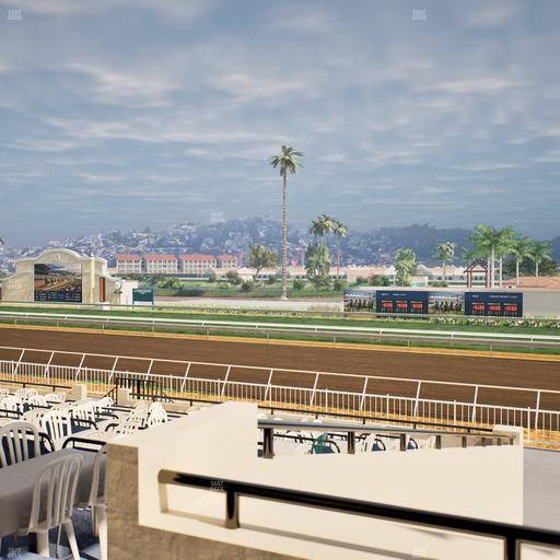 Del Mar Thoroughbred Club - Section Clubhouse Terrace Lvl 2 Tbl 721 Seat View