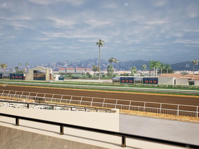 Del Mar Thoroughbred Club - Section Clubhouse Terrace Lvl 2 Tbl 723 Seat View