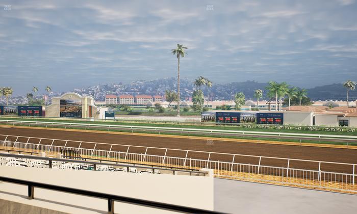 Del Mar Thoroughbred Club - Section Clubhouse Terrace Lvl 2 Tbl 723 Seat View