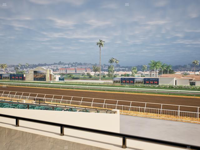 Del Mar Thoroughbred Club - Section Clubhouse Terrace Lvl 2 Tbl 723 Seat View