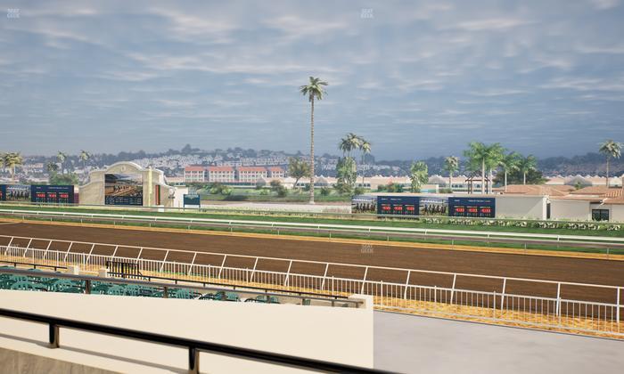Del Mar Thoroughbred Club - Section Clubhouse Terrace Lvl 2 Tbl 723 Seat View