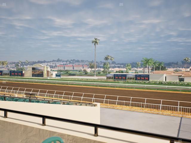 Del Mar Thoroughbred Club - Section Clubhouse Terrace Lvl 2 Tbl 724 Seat View
