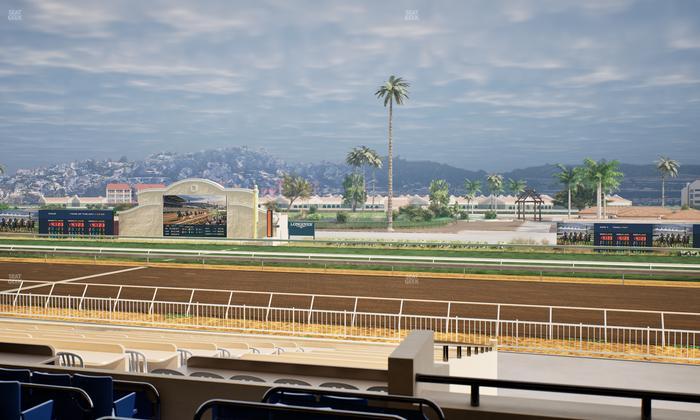 Del Mar Thoroughbred Club - Section Clubhouse Terrace Lvl 2 Tbl 801 Seat View