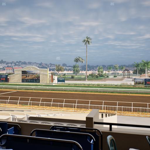 Del Mar Thoroughbred Club - Section Clubhouse Terrace Lvl 2 Tbl 801 Seat View