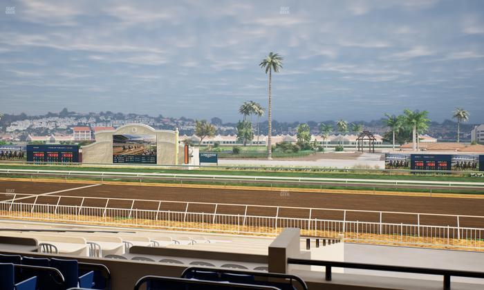 Del Mar Thoroughbred Club - Section Clubhouse Terrace Lvl 2 Tbl 801 Seat View