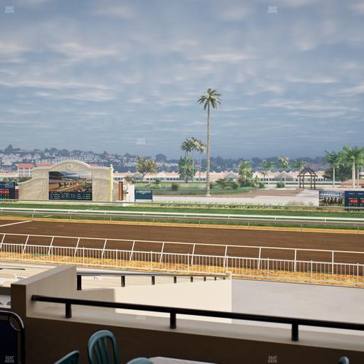 Del Mar Thoroughbred Club - Section Clubhouse Terrace Lvl 2 Tbl 802 Seat View