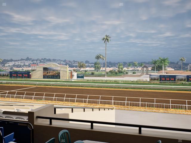Del Mar Thoroughbred Club - Section Clubhouse Terrace Lvl 2 Tbl 802 Seat View