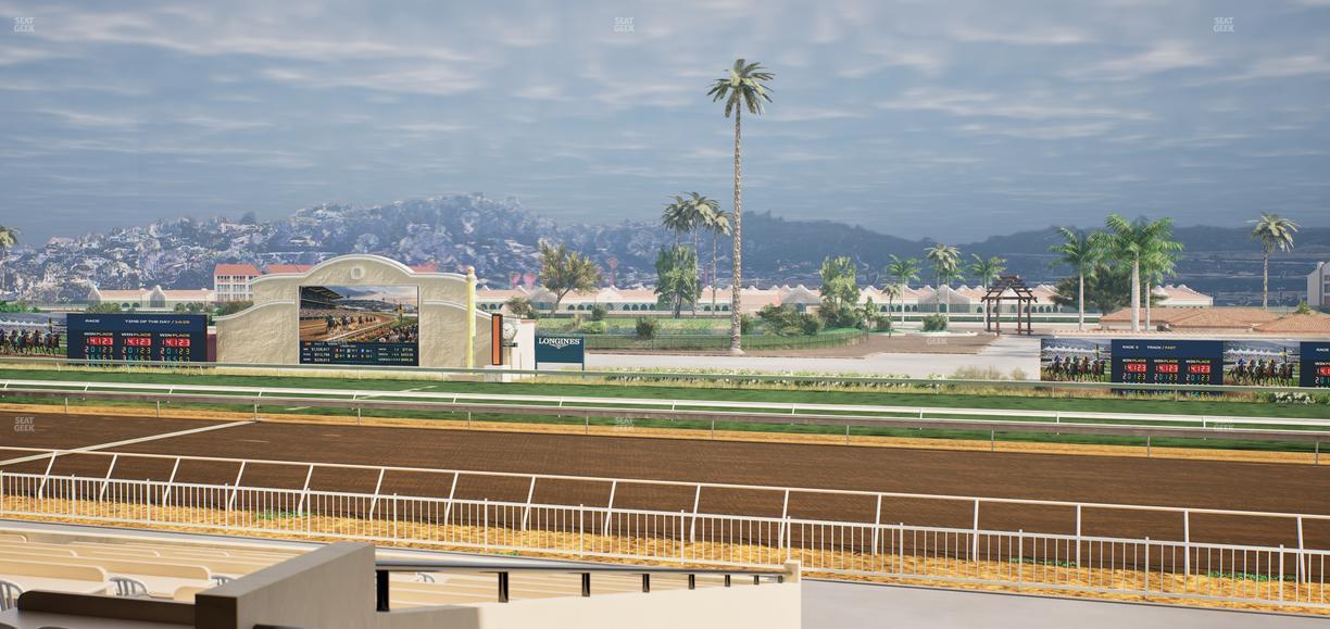 Del Mar Thoroughbred Club - Section Clubhouse Terrace Lvl 2 Tbl 802 Seat View