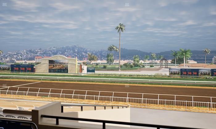 Del Mar Thoroughbred Club - Section Clubhouse Terrace Lvl 2 Tbl 802 Seat View