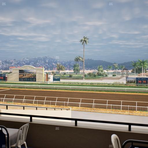 Del Mar Thoroughbred Club - Section Clubhouse Terrace Lvl 2 Tbl 803 Seat View