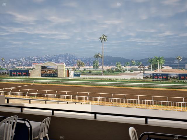 Del Mar Thoroughbred Club - Section Clubhouse Terrace Lvl 2 Tbl 803 Seat View