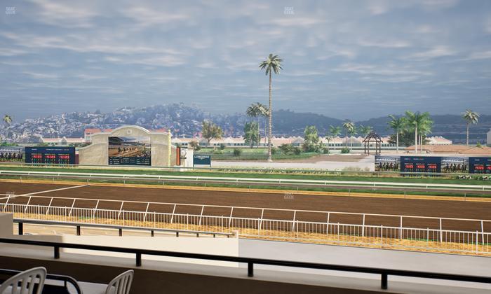 Del Mar Thoroughbred Club - Section Clubhouse Terrace Lvl 2 Tbl 803 Seat View