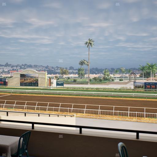 Del Mar Thoroughbred Club - Section Clubhouse Terrace Lvl 2 Tbl 803 Seat View