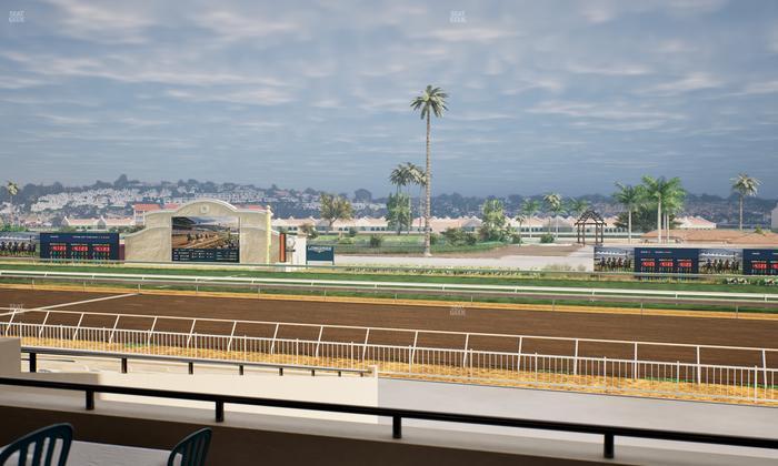 Del Mar Thoroughbred Club - Section Clubhouse Terrace Lvl 2 Tbl 803 Seat View