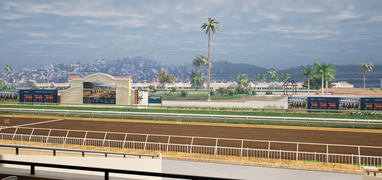 Del Mar Thoroughbred Club - Section Clubhouse Terrace Lvl 2 Tbl 804 Seat View