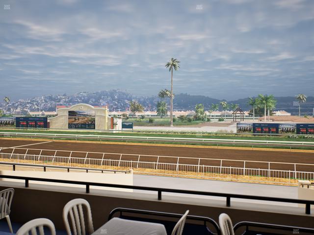 Del Mar Thoroughbred Club - Section Clubhouse Terrace Lvl 2 Tbl 804 Seat View