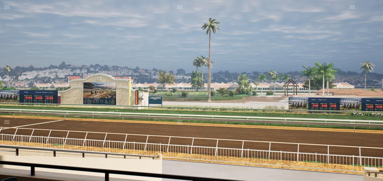 Del Mar Thoroughbred Club - Section Clubhouse Terrace Lvl 2 Tbl 804 Seat View