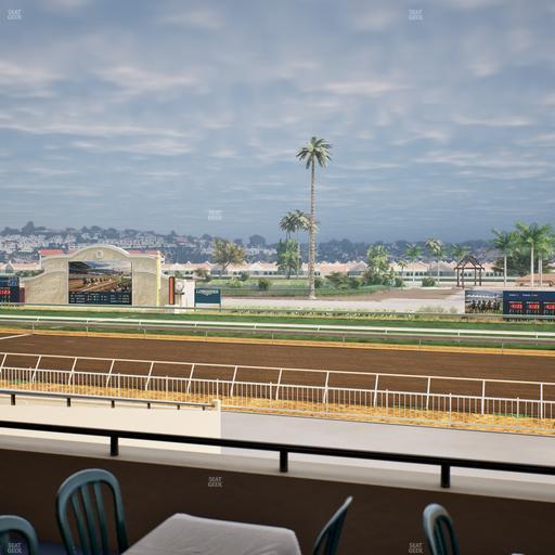 Del Mar Thoroughbred Club - Section Clubhouse Terrace Lvl 2 Tbl 804 Seat View