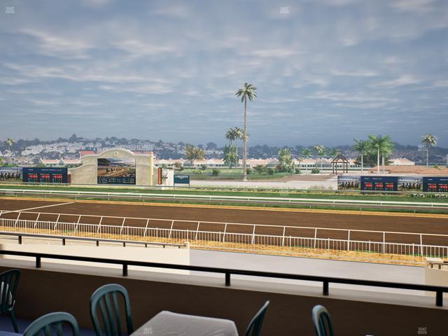 Del Mar Thoroughbred Club - Section Clubhouse Terrace Lvl 2 Tbl 804 Seat View