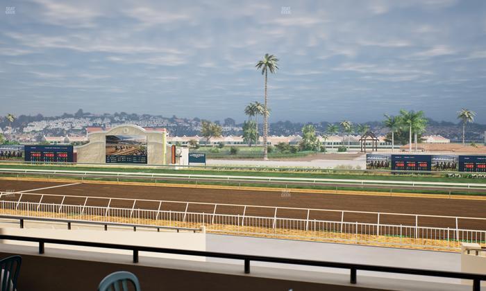Del Mar Thoroughbred Club - Section Clubhouse Terrace Lvl 2 Tbl 804 Seat View
