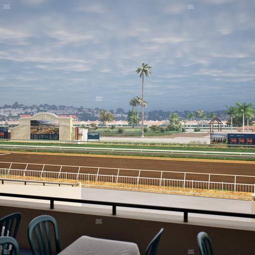 Del Mar Thoroughbred Club - Section Clubhouse Terrace Lvl 2 Tbl 805 Seat View