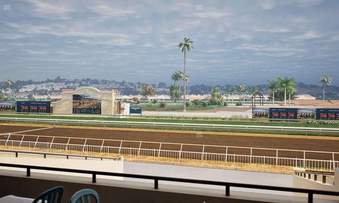 Del Mar Thoroughbred Club - Section Clubhouse Terrace Lvl 2 Tbl 805 Seat View