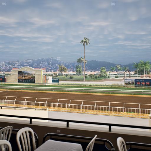 Del Mar Thoroughbred Club - Section Clubhouse Terrace Lvl 2 Tbl 805 Seat View