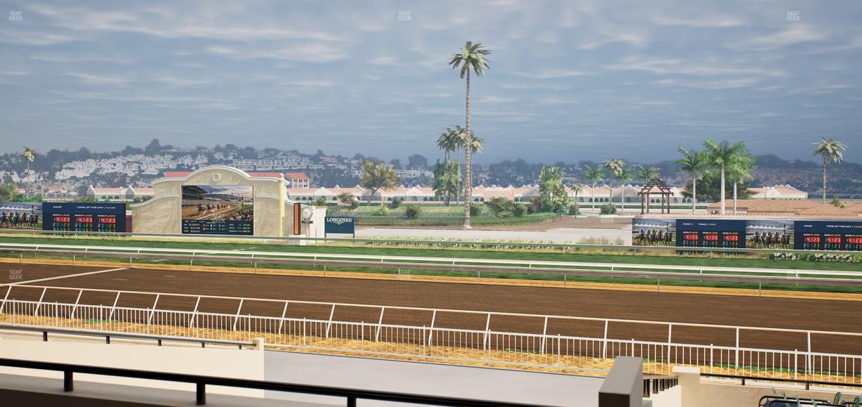 Del Mar Thoroughbred Club - Section Clubhouse Terrace Lvl 2 Tbl 806 Seat View