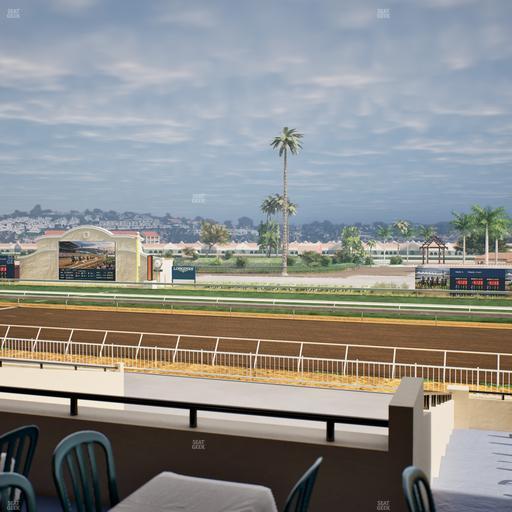 Del Mar Thoroughbred Club - Section Clubhouse Terrace Lvl 2 Tbl 806 Seat View