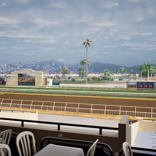 Del Mar Thoroughbred Club - Section Clubhouse Terrace Lvl 2 Tbl 806 Seat View