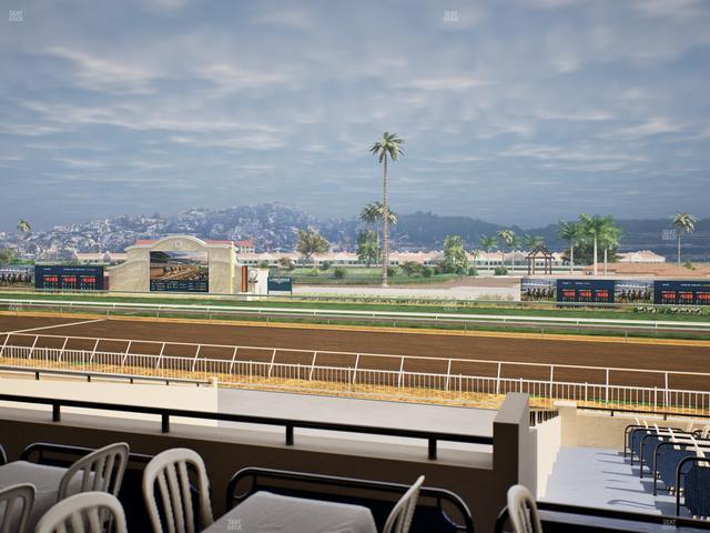 Del Mar Thoroughbred Club - Section Clubhouse Terrace Lvl 2 Tbl 806 Seat View