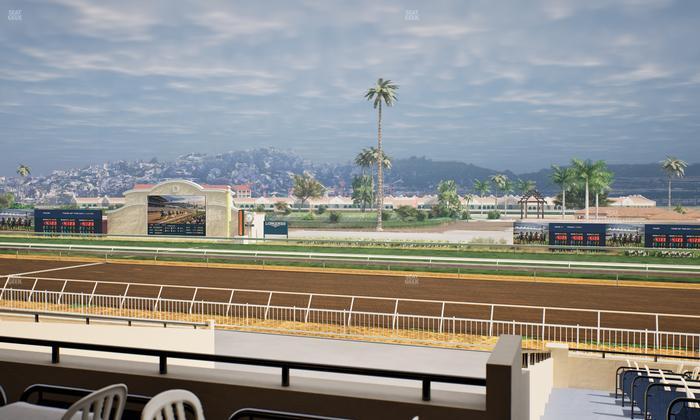 Del Mar Thoroughbred Club - Section Clubhouse Terrace Lvl 2 Tbl 806 Seat View