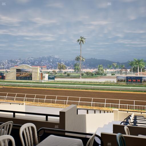 Del Mar Thoroughbred Club - Section Clubhouse Terrace Lvl 2 Tbl 807 Seat View