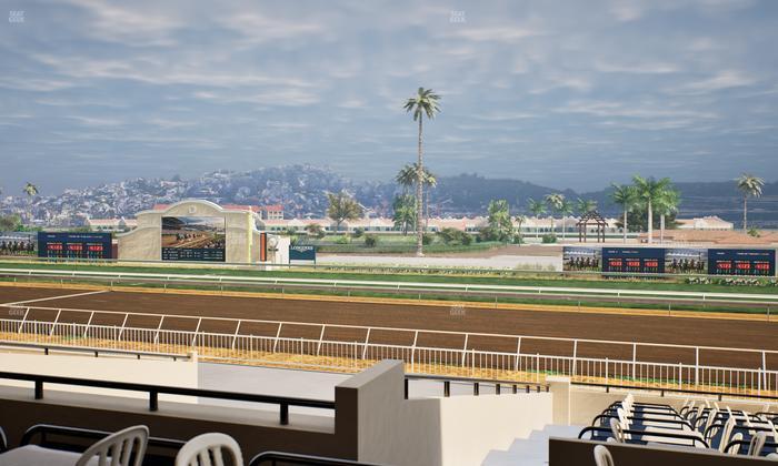 Del Mar Thoroughbred Club - Section Clubhouse Terrace Lvl 2 Tbl 807 Seat View