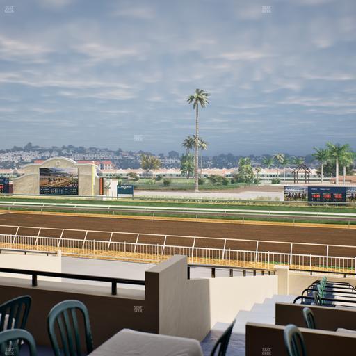Del Mar Thoroughbred Club - Section Clubhouse Terrace Lvl 2 Tbl 807 Seat View
