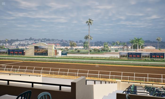 Del Mar Thoroughbred Club - Section Clubhouse Terrace Lvl 2 Tbl 807 Seat View