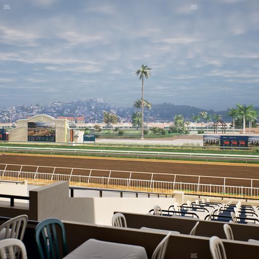 Del Mar Thoroughbred Club - Section Clubhouse Terrace Lvl 2 Tbl 808 Seat View