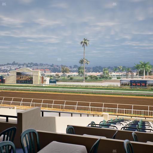 Del Mar Thoroughbred Club - Section Clubhouse Terrace Lvl 2 Tbl 808 Seat View