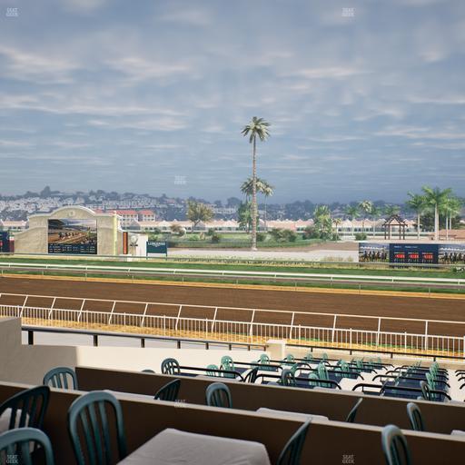 Del Mar Thoroughbred Club - Section Clubhouse Terrace Lvl 2 Tbl 809 Seat View