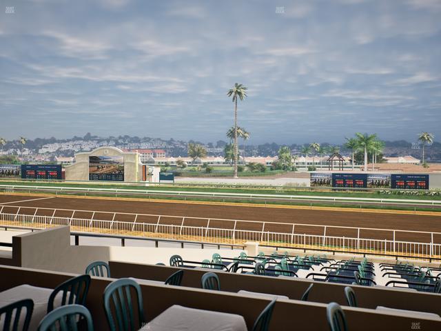 Del Mar Thoroughbred Club - Section Clubhouse Terrace Lvl 2 Tbl 809 Seat View