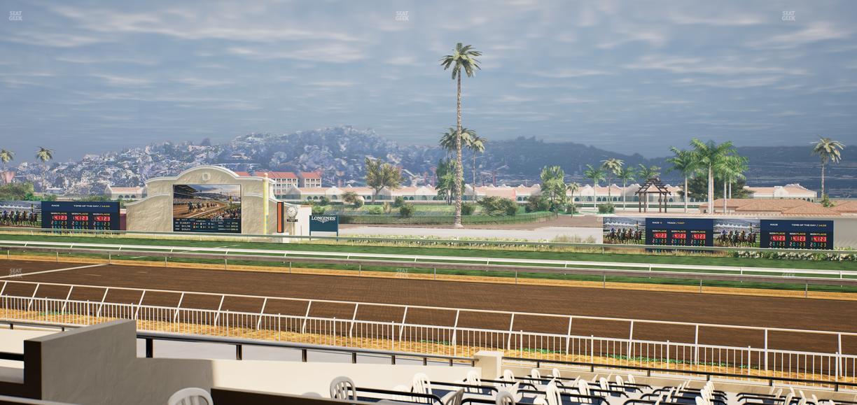 Del Mar Thoroughbred Club - Section Clubhouse Terrace Lvl 2 Tbl 809 Seat View
