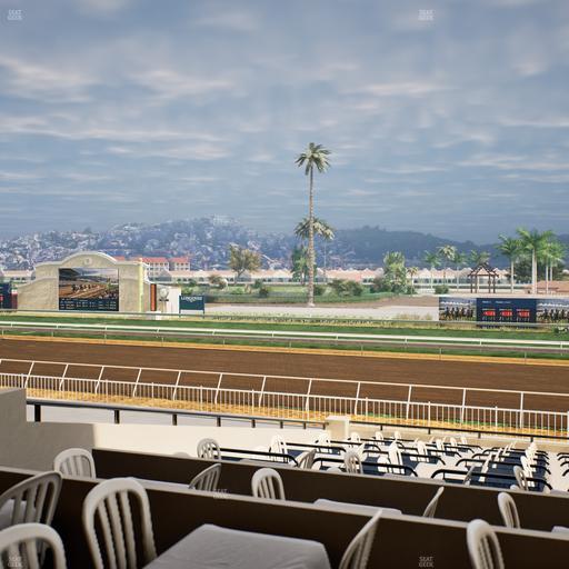 Del Mar Thoroughbred Club - Section Clubhouse Terrace Lvl 2 Tbl 809 Seat View