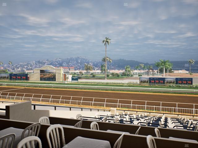 Del Mar Thoroughbred Club - Section Clubhouse Terrace Lvl 2 Tbl 809 Seat View