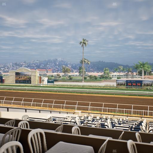 Del Mar Thoroughbred Club - Section Clubhouse Terrace Lvl 2 Tbl 810 Seat View