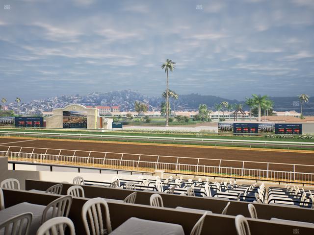 Del Mar Thoroughbred Club - Section Clubhouse Terrace Lvl 2 Tbl 810 Seat View