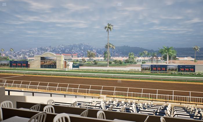 Del Mar Thoroughbred Club - Section Clubhouse Terrace Lvl 2 Tbl 810 Seat View