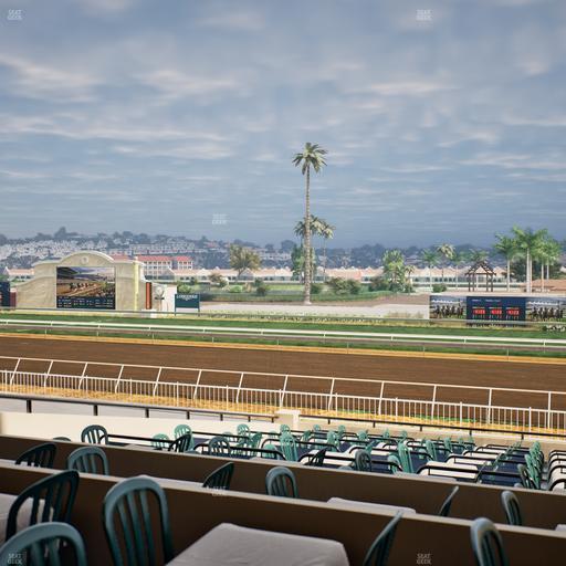 Del Mar Thoroughbred Club - Section Clubhouse Terrace Lvl 2 Tbl 810 Seat View