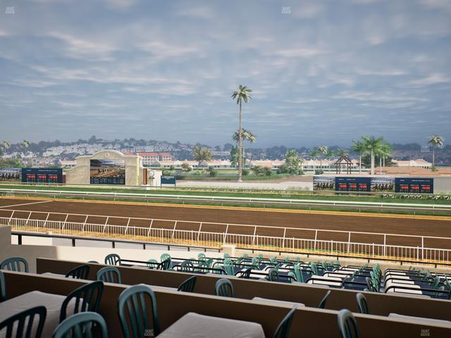Del Mar Thoroughbred Club - Section Clubhouse Terrace Lvl 2 Tbl 810 Seat View